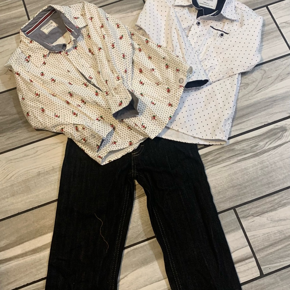 Free Planet Blue and Red Boys' Shirt